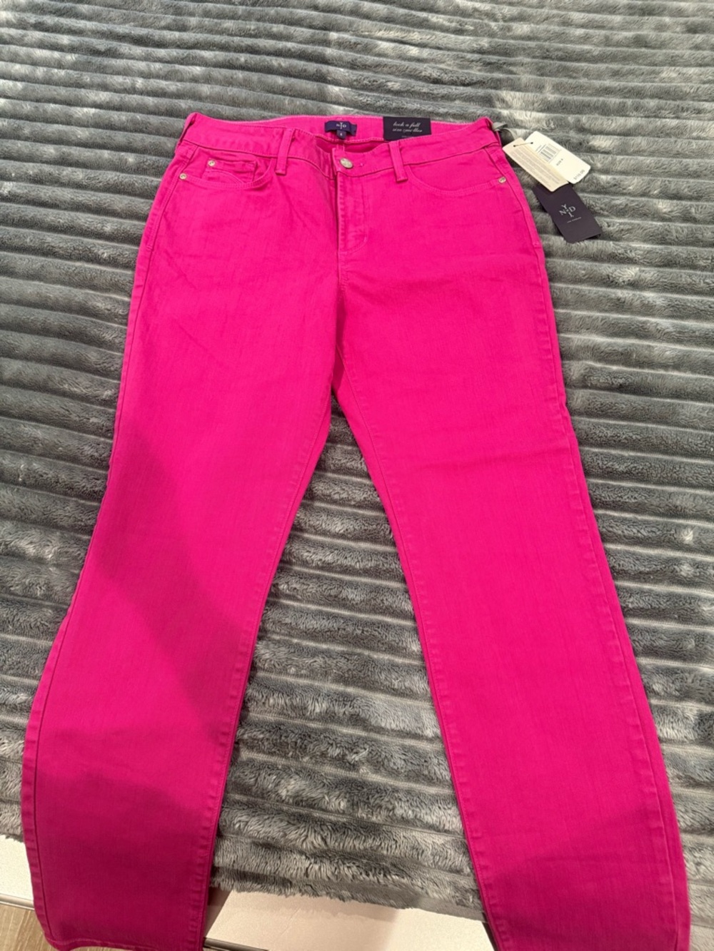 NYDJ Hot Pink Ankle Jeans